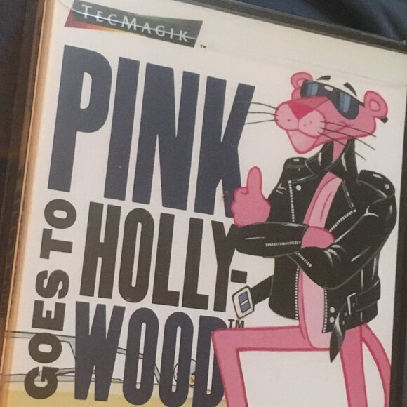 Pink Panther Goes to Hollywood Sega Genesis game, 1993 - Picture 1 of 11
